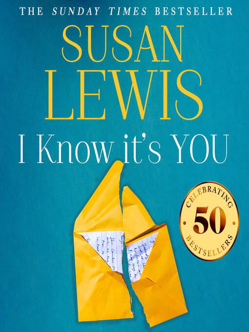 Title details for I Know It's You by Susan Lewis - Wait list